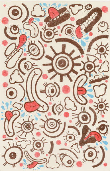 EYE, NOSE AND SPIT by Cynthia T Navarro