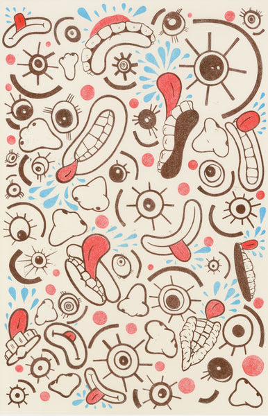 EYE, NOSE AND SPIT by Cynthia T Navarro