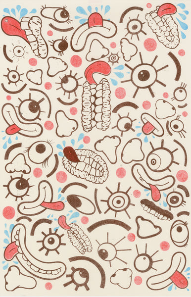 EYE, NOSE AND SPIT by Cynthia T Navarro